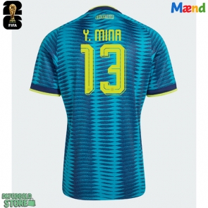 Colombia Yerry Mina #13 Replika Udebanetrøje VM 2026 Kortærmet